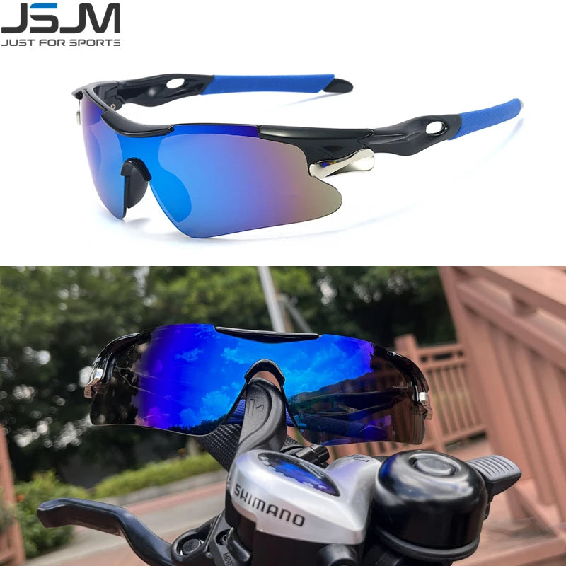 ÓCULOS. JSJM Outdoor Homens Ciclismo Óculos de Sol Estrada Bicicleta Mountain Riding Proteção Óculos Esportivos Óculos de Proteção Óculos de Sol MTB Bicicleta Óculos de Sol.