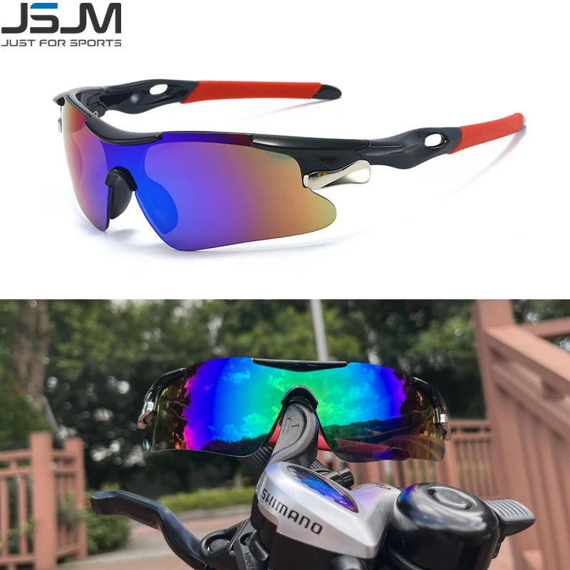 ÓCULOS. JSJM Outdoor Homens Ciclismo Óculos de Sol Estrada Bicicleta Mountain Riding Proteção Óculos Esportivos Óculos de Proteção Óculos de Sol MTB Bicicleta Óculos de Sol.