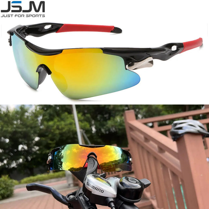 ÓCULOS. JSJM Outdoor Homens Ciclismo Óculos de Sol Estrada Bicicleta Mountain Riding Proteção Óculos Esportivos Óculos de Proteção Óculos de Sol MTB Bicicleta Óculos de Sol.