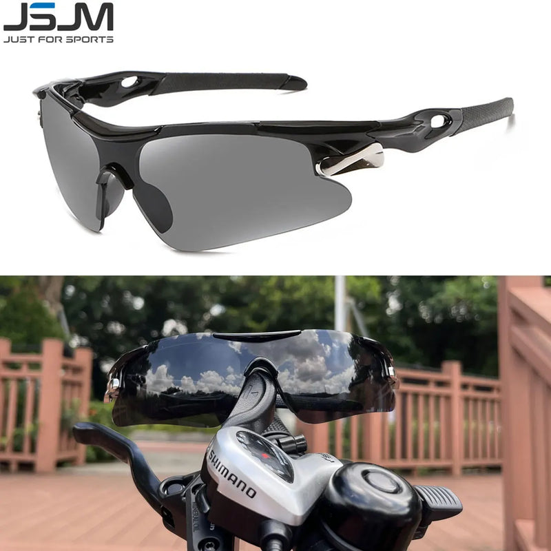 ÓCULOS. JSJM Outdoor Homens Ciclismo Óculos de Sol Estrada Bicicleta Mountain Riding Proteção Óculos Esportivos Óculos de Proteção Óculos de Sol MTB Bicicleta Óculos de Sol.